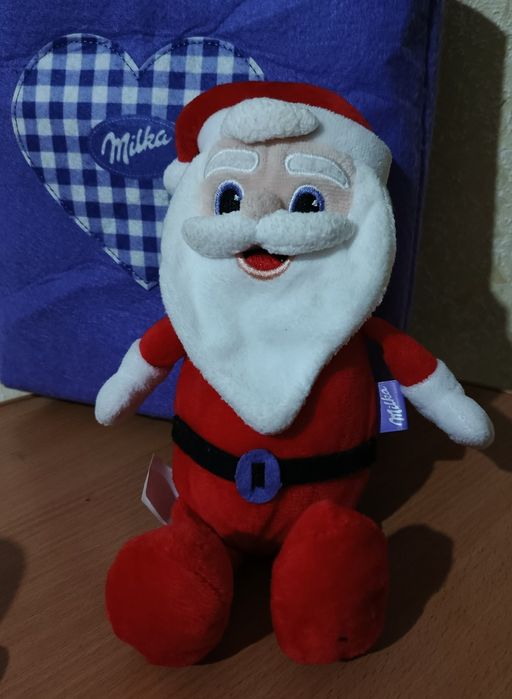 Новогодняя мягкая игрушка набор Milka