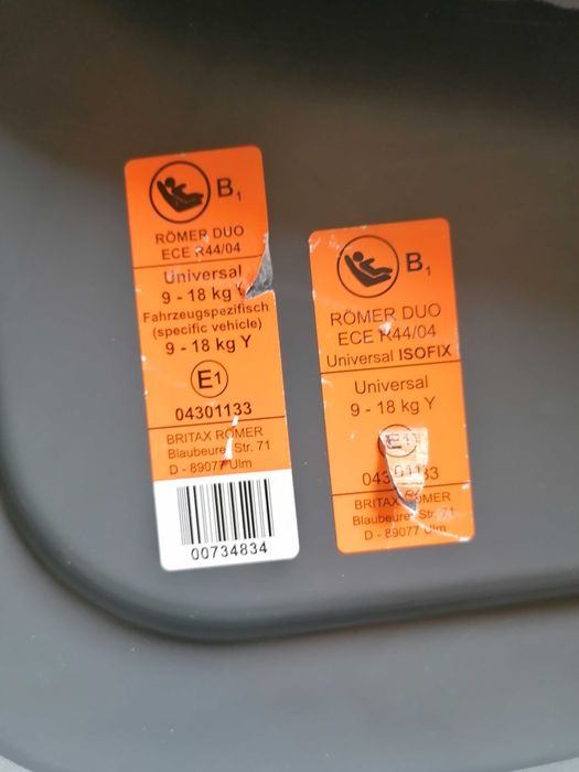 Cadeirinha auto isofix