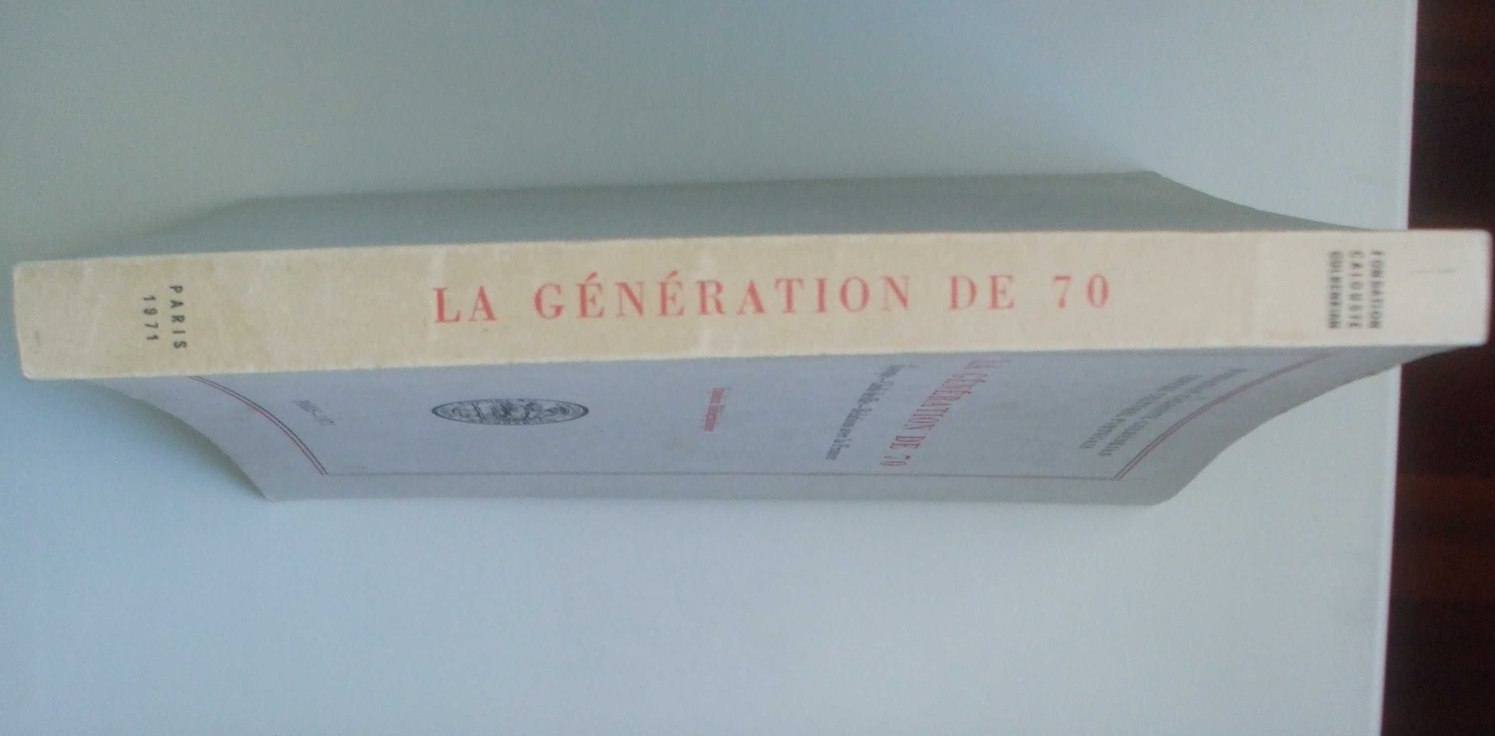 La génération de 70: époque - chefs de file - relations avec la France