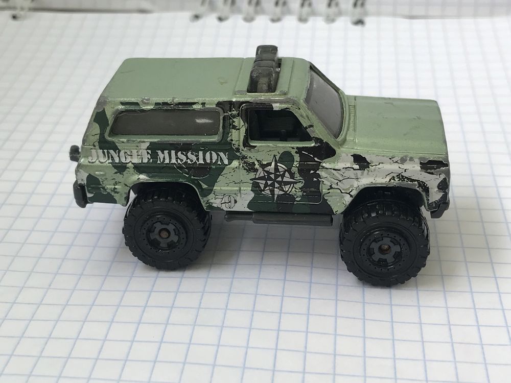 Модель Chevy Blazer 4x4. Matchbox (1:56), 1989г.