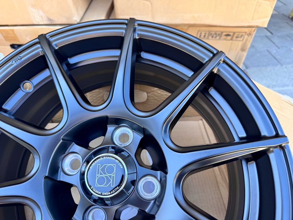 Нові Чорні титани R15 4x100 6j et35 Suzuki Renault Honda Kia Hyundai