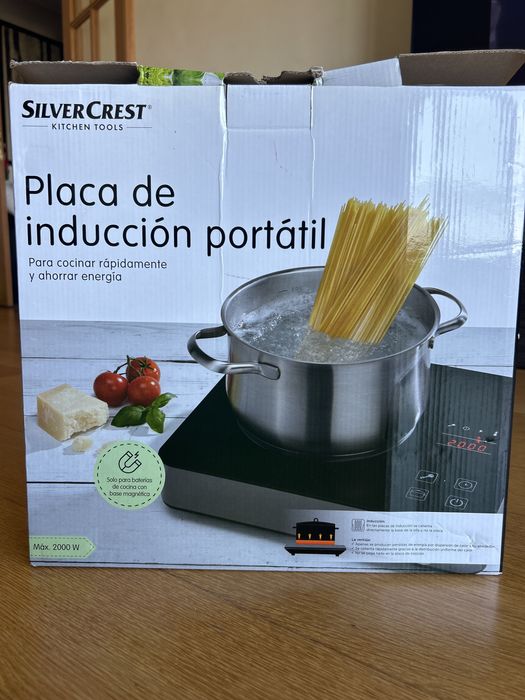 Placa de indução da Silvercrest nova