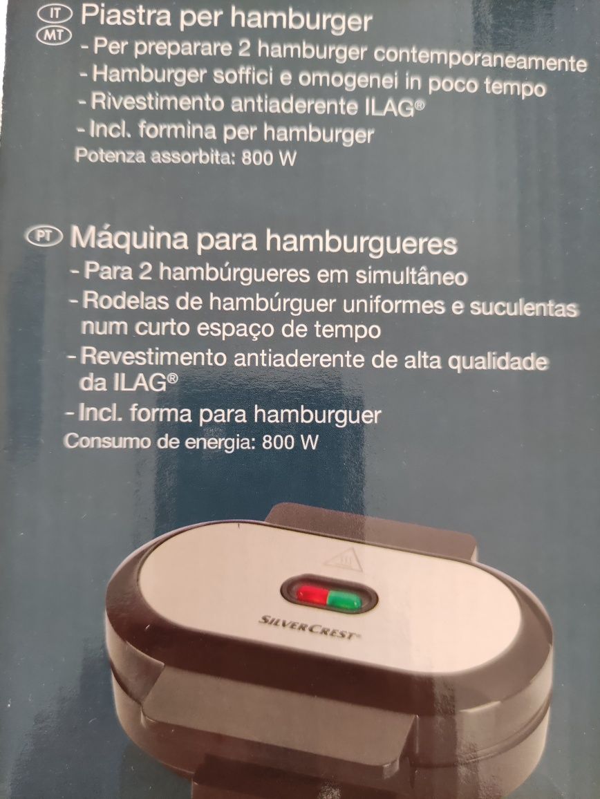 Máquina hambúrguer