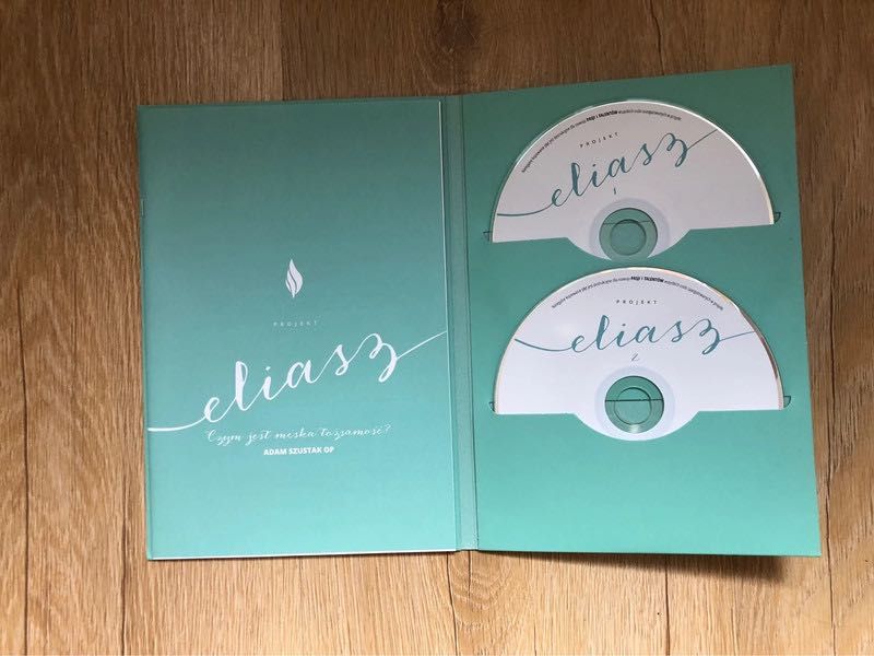 CD płyta projekt Eliasz Adam Szustak OP męska tożsamość RTCK audiobook