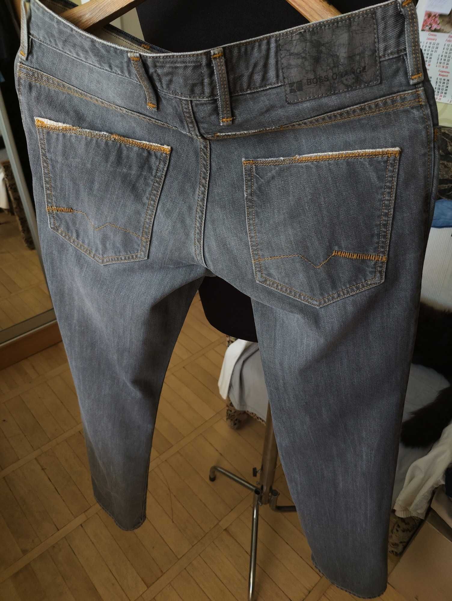 Джинсы Boss Orange jeans Germany w32 grey.