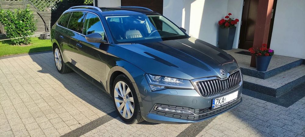Skoda Superb Virtual Cocpit/Skóra/Navi/Alu/Servis/Ładny/Okazja