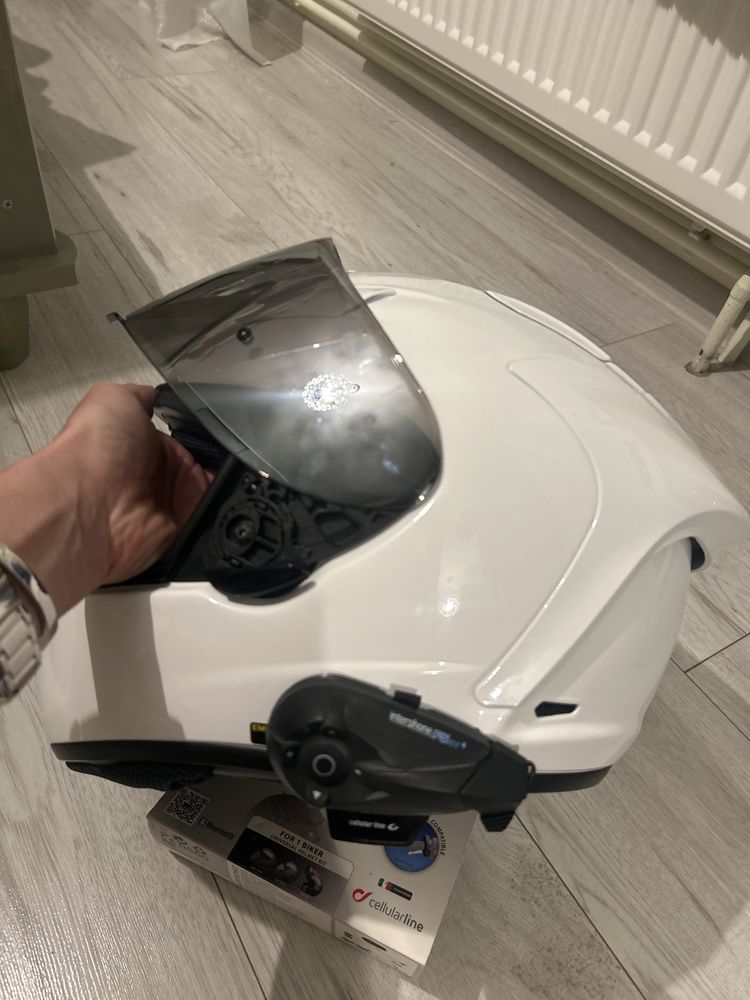Shoei X-Spirit II z interkomem Interphone F5XT