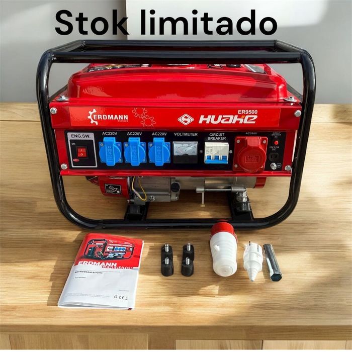 Geradores  Profissionais  novos a gasolina   Erdmann 9500