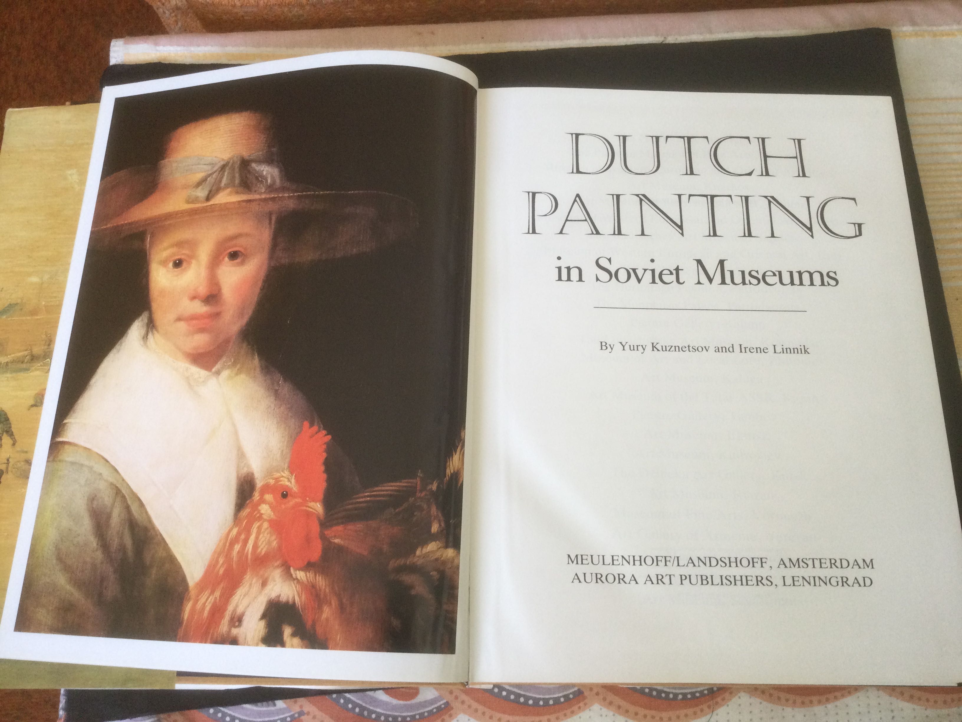 Альбом «Dutch Painting in Soviet Museums” ц. 1400 гр.