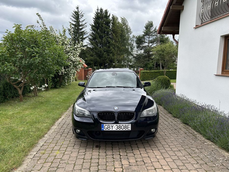 Bmw e60 530d lci automat polift 3.0 diesel m57 m pakiet edition full