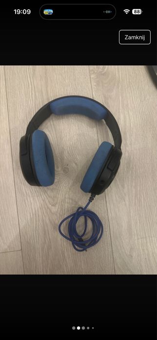 Słuchawki Corsair HS35 stereo - Niebieskie