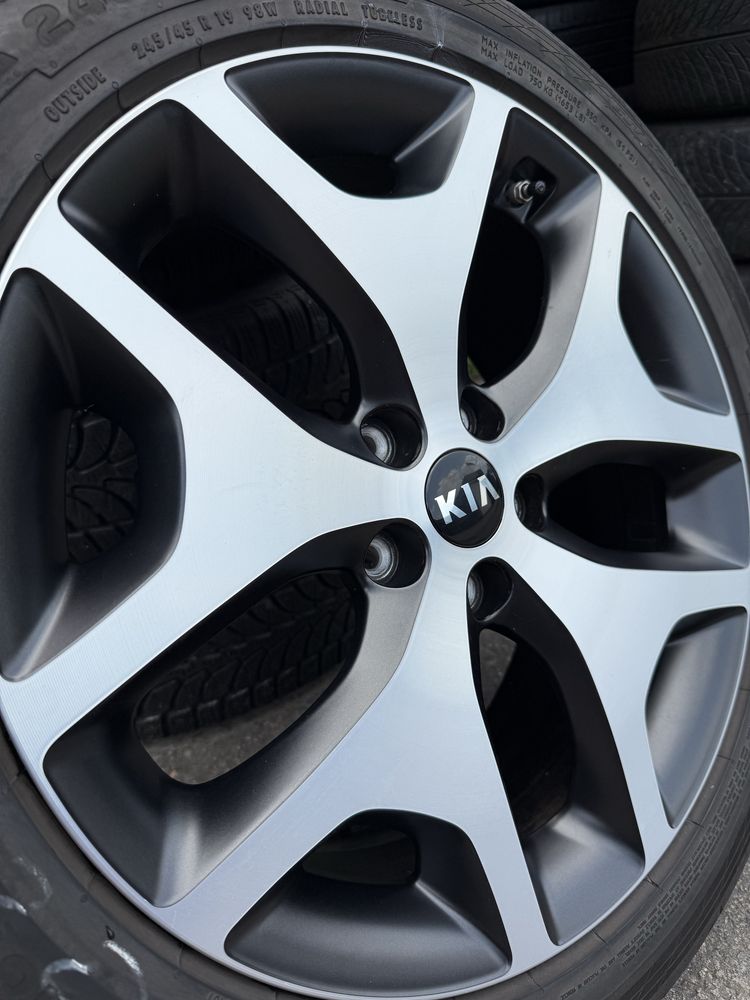 Диски R19-4шт 5/114.3 7.5J ET50.5 Kia Оригінал