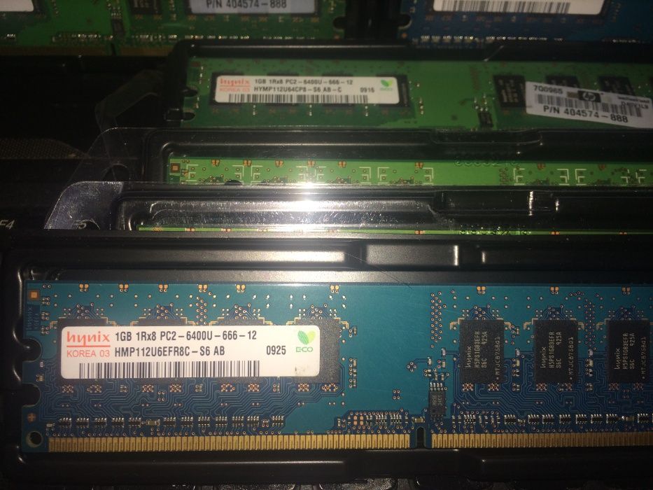 1GB DDR 1, 2 , 3 DIMM і so-dimm Intel/AMD