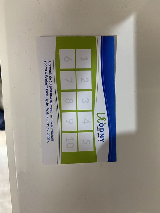 Karnet Park Wodny Tychy - 10 h