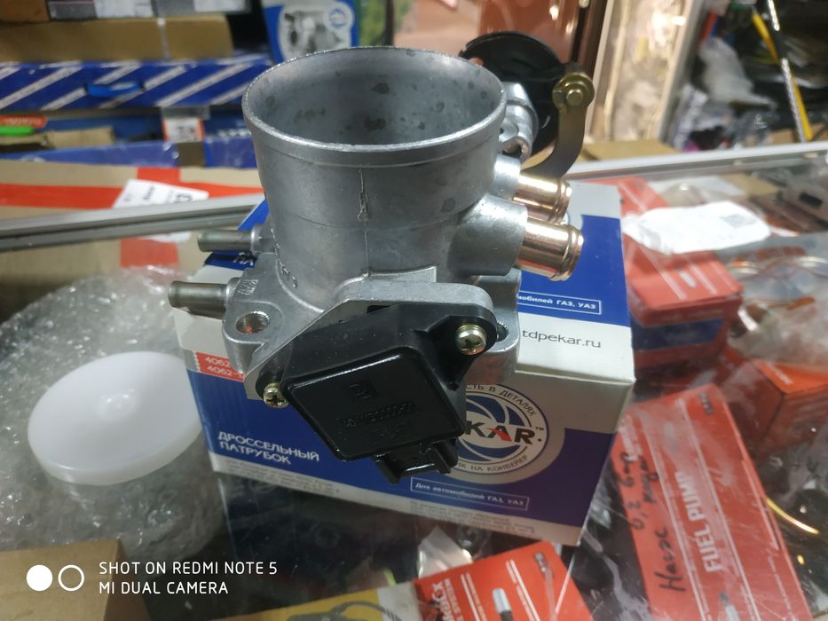 Дросельная заслонка на газель  405, 406, 4216.
