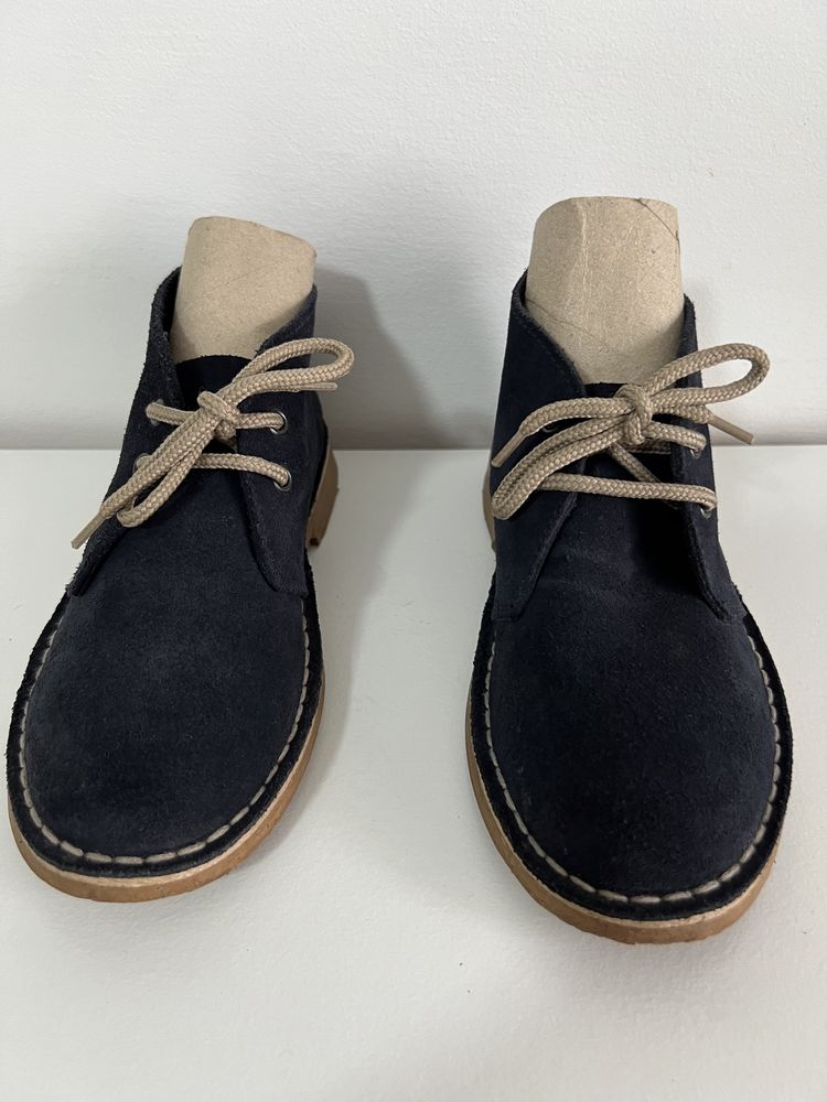 Sapatos Camurça Azuis Nº35