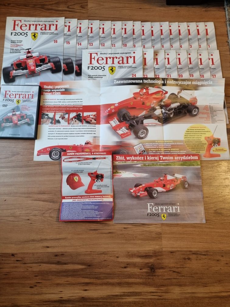 Zamienie lub sprzedam kolekcje De Agostini Formuły 1.