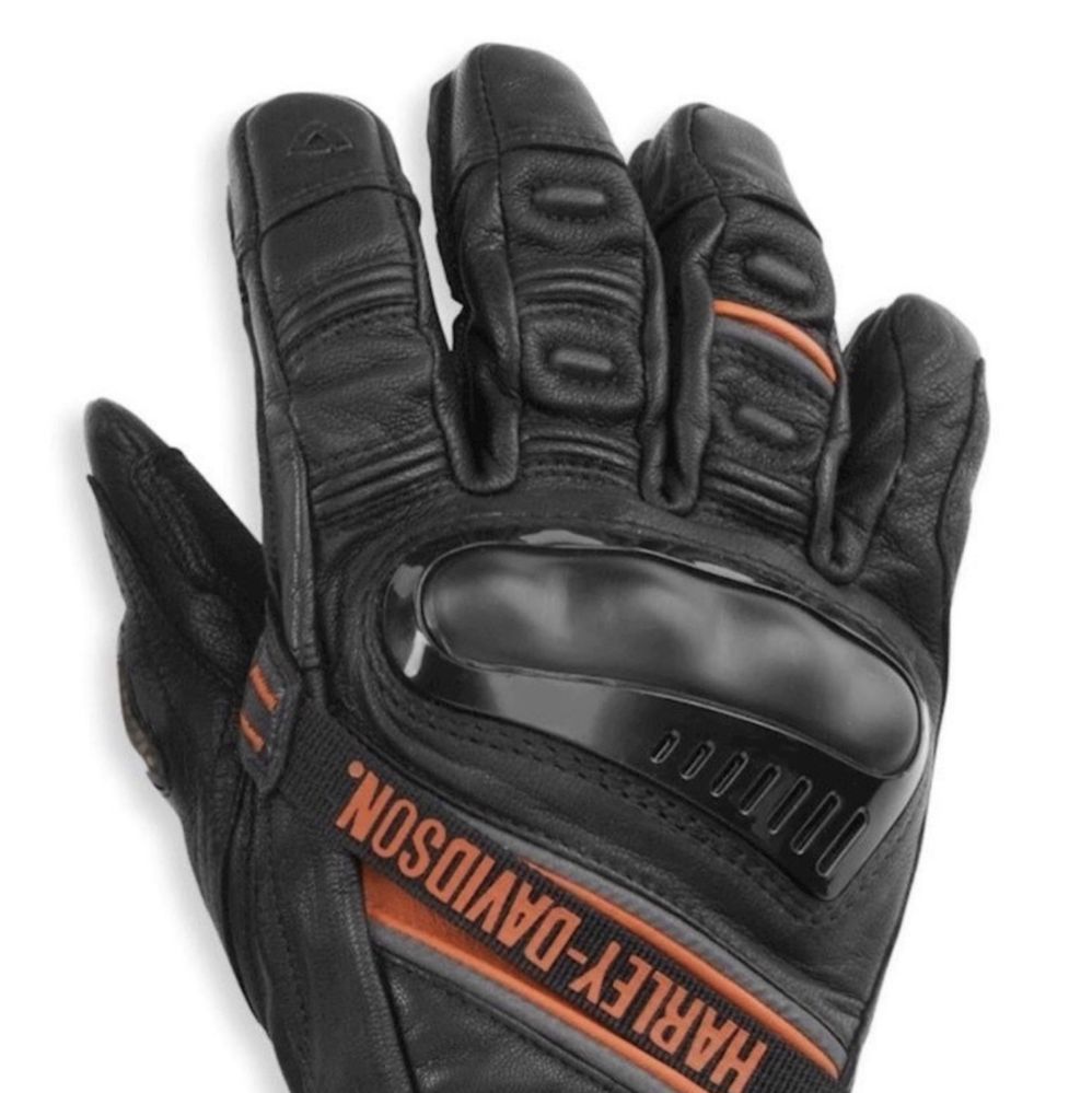 Rękawice skórzane Harley Davidson Gloves Passage Gauntlet XXL