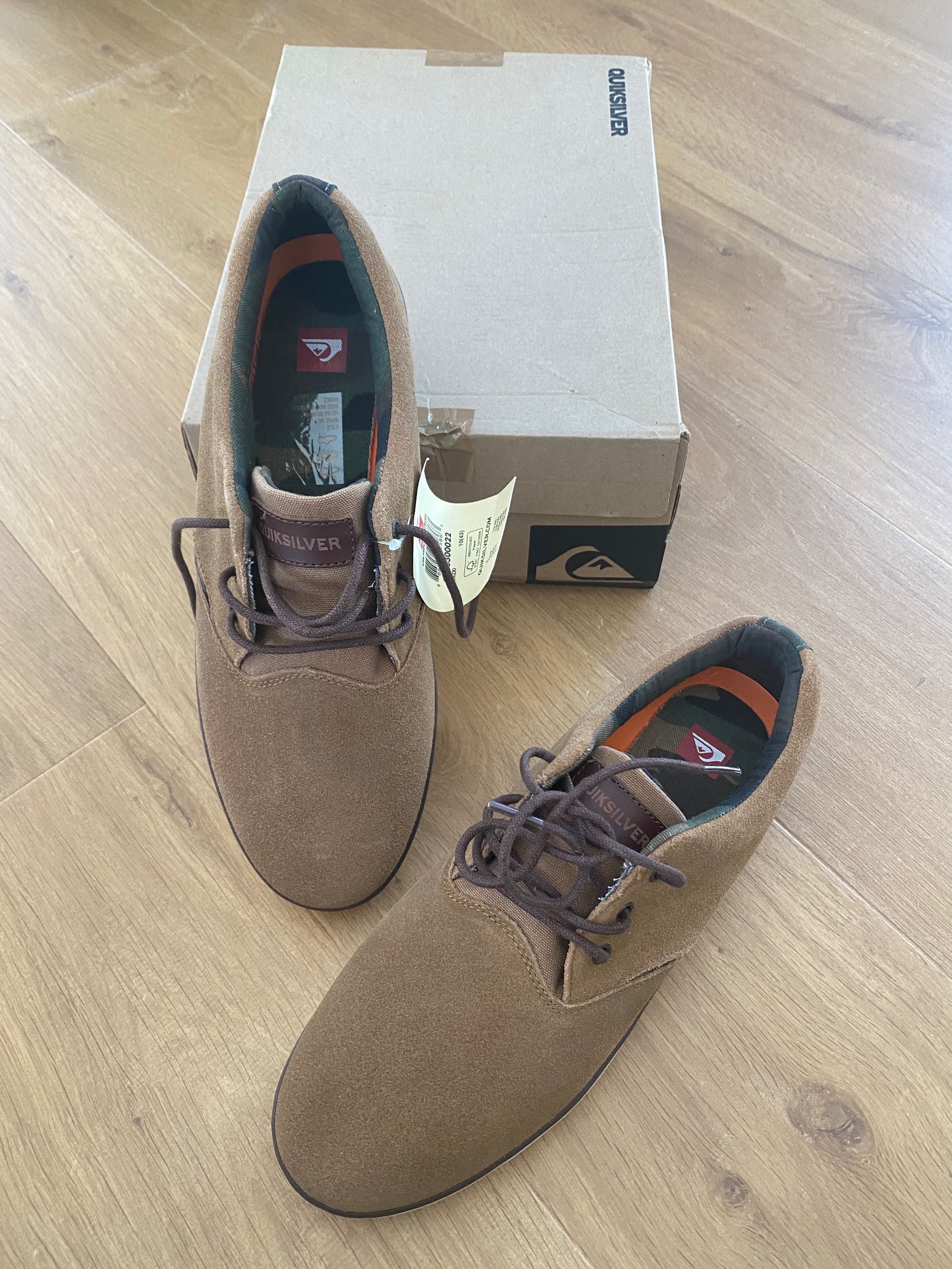 Buty quicksilver emerson vulc S - tan r 43 28,6 cm