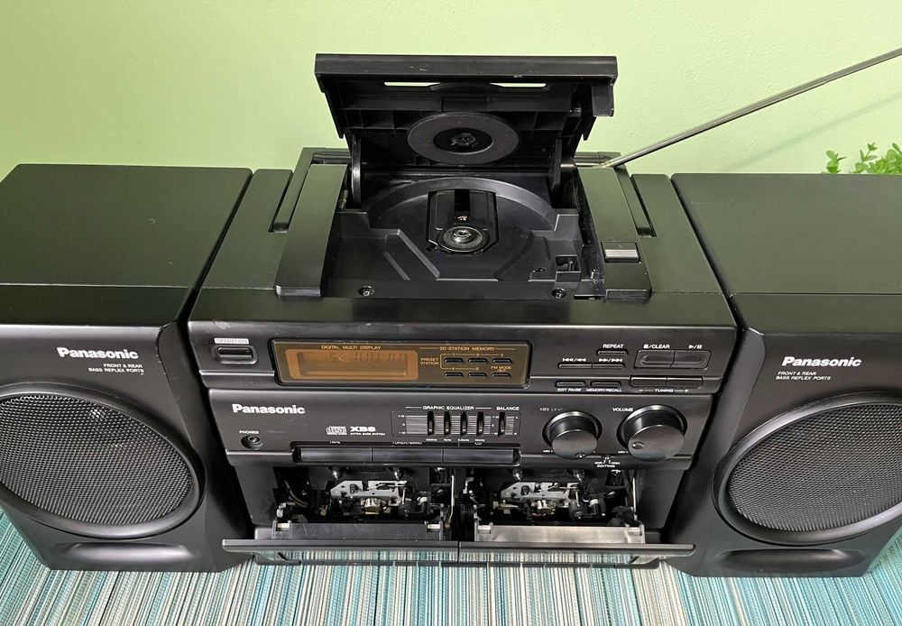 Panasonic RX-DT610 (1995). Повністю справний (Відеоогляд).
