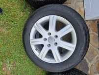 Felgi aluminiowe AUDI 18" z oponami zimowymi FORTUNA 235/60R18