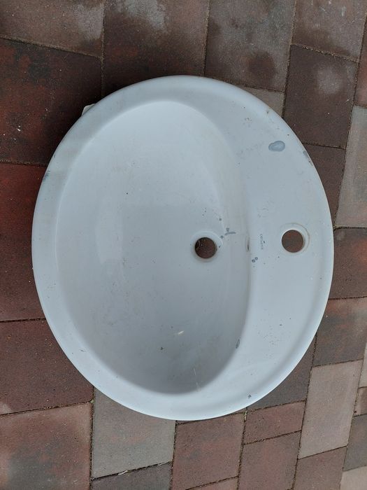 Umywalka okrągła do 60 szafki