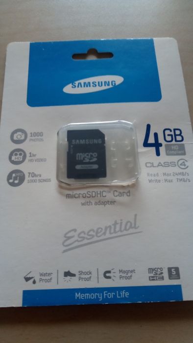 Vendo cartão memória micro SDHC samsung