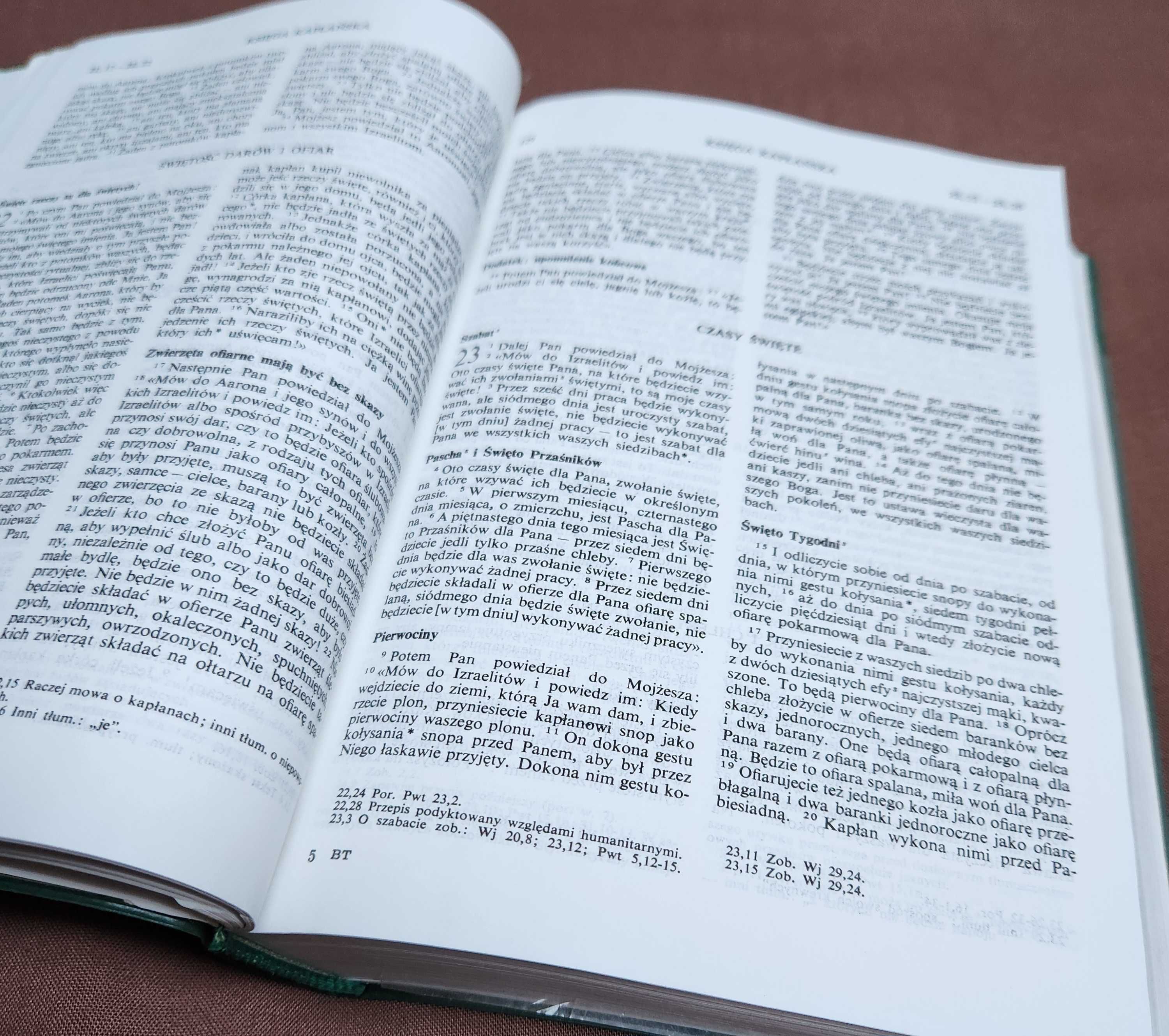 Pismo Święte Starego i Nowego testamentu 1980