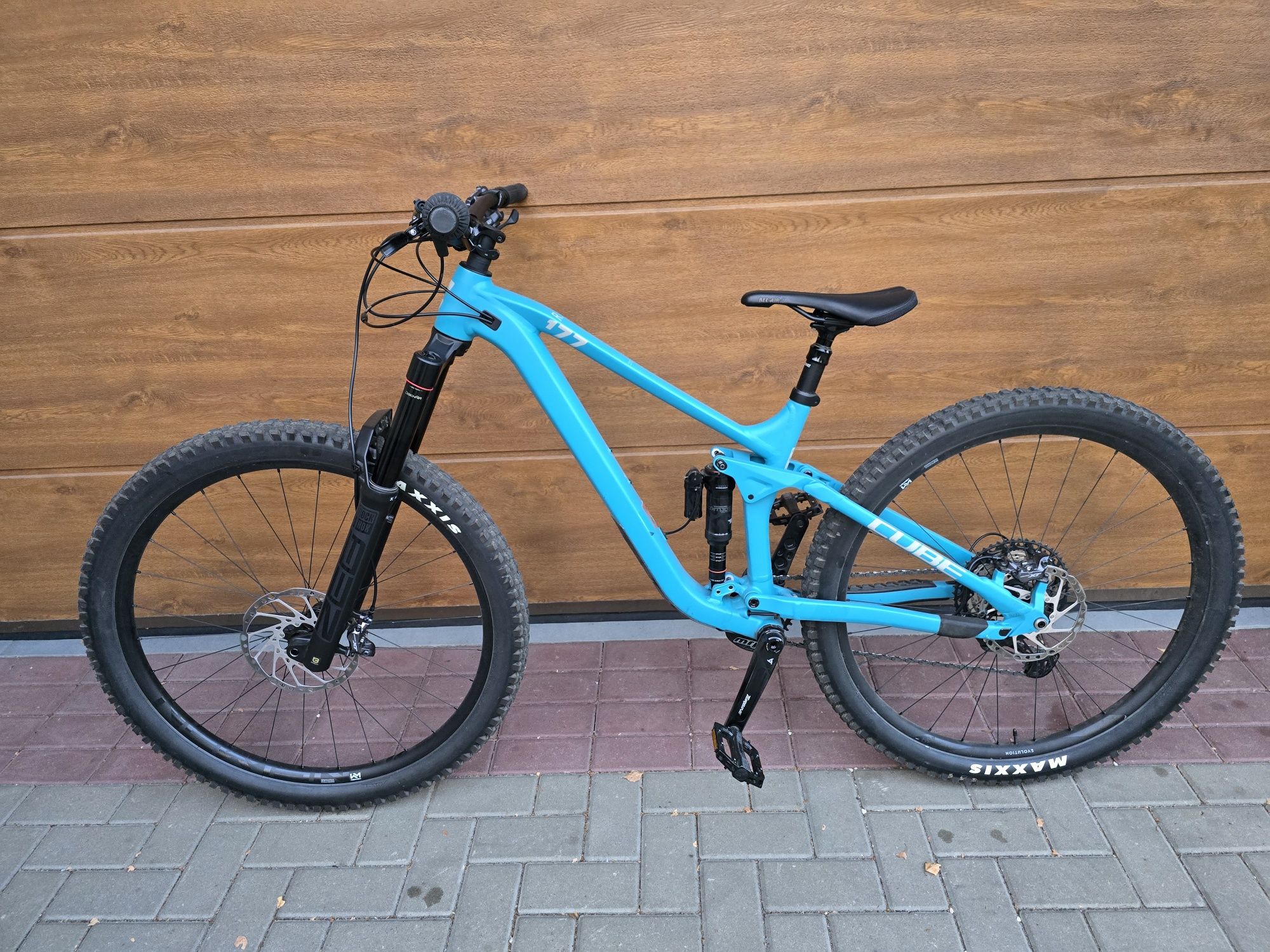 Cube Stereo ONE77 177 Race bondiblue´n´grey M rower gorski enduro full