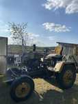 Traktor samoróbka z wozem