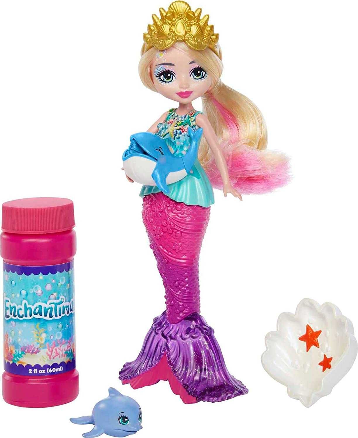 Энчантималс Русалочка Enchantimals Atlantia Mermaid Bubble Maker HFT24