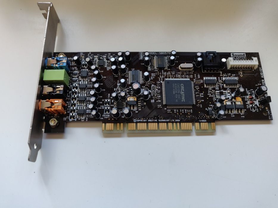 Placa de Som Creative Sound Blaster Audigy SE