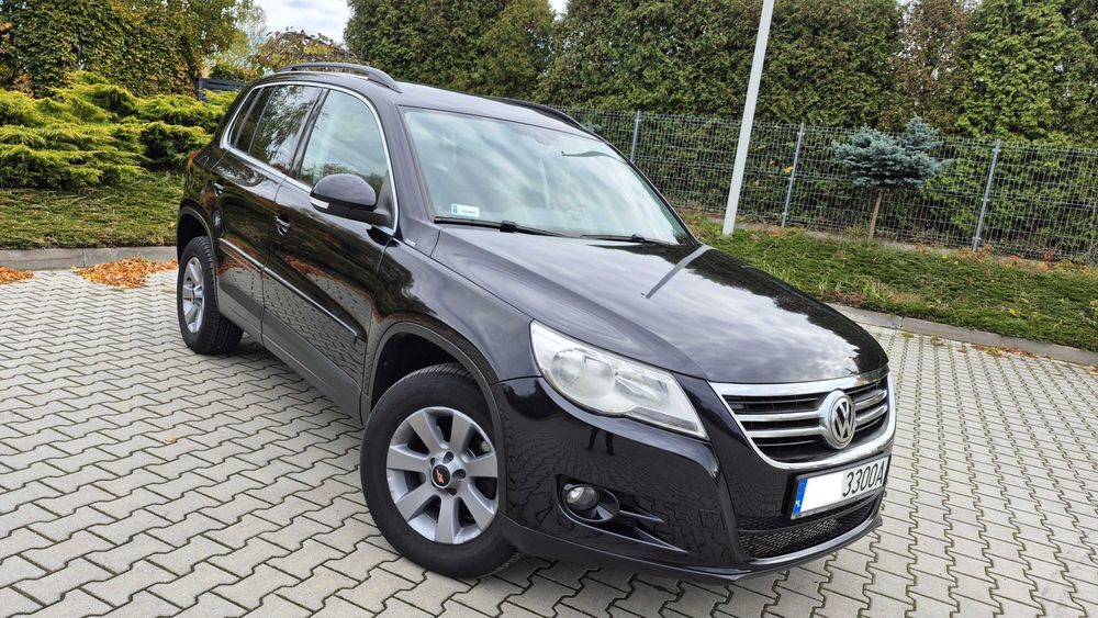 Ładny Tiguan*2.0 Diesel*4x4*Przebieg 191 tyś*Bogata wersja*ALU*Zadbany