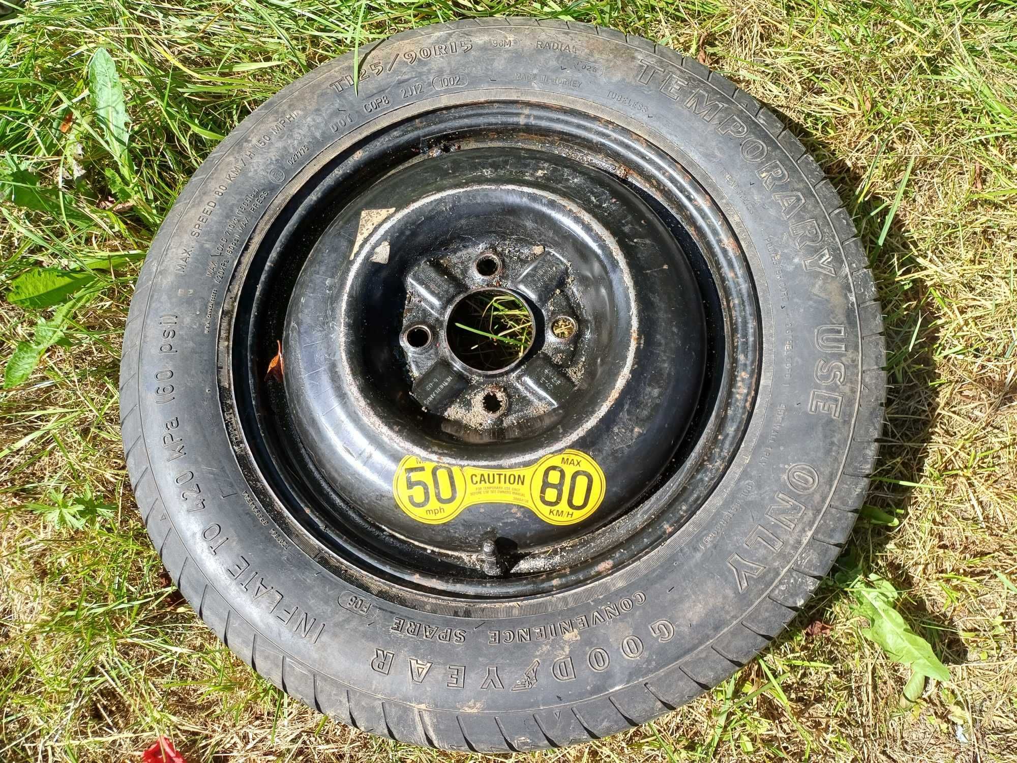 Dojazdowki koła zapas.corsa Volvo jaguar reno