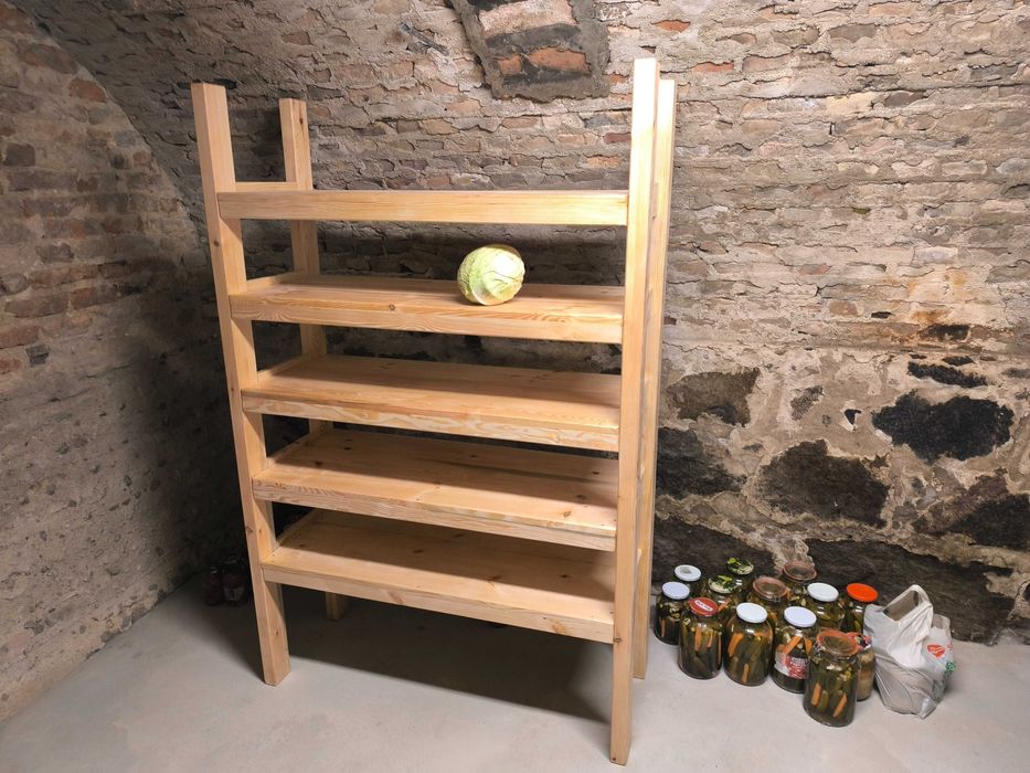 Regały drewniane