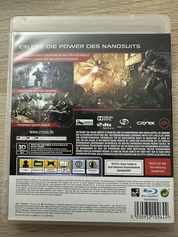 Crysis 3 Hunter Edition PS3