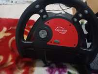 Volante e pedais  gamer novo psx