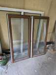 2 x Okna PCV 140 x 150 (ościeżnica)