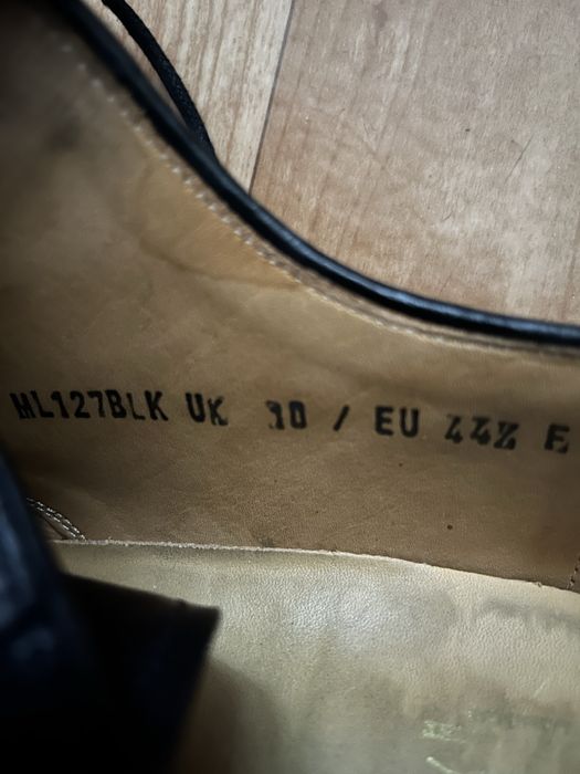 Класичні шкіряні туфлі дербі Charles Tyrwhitt (London)