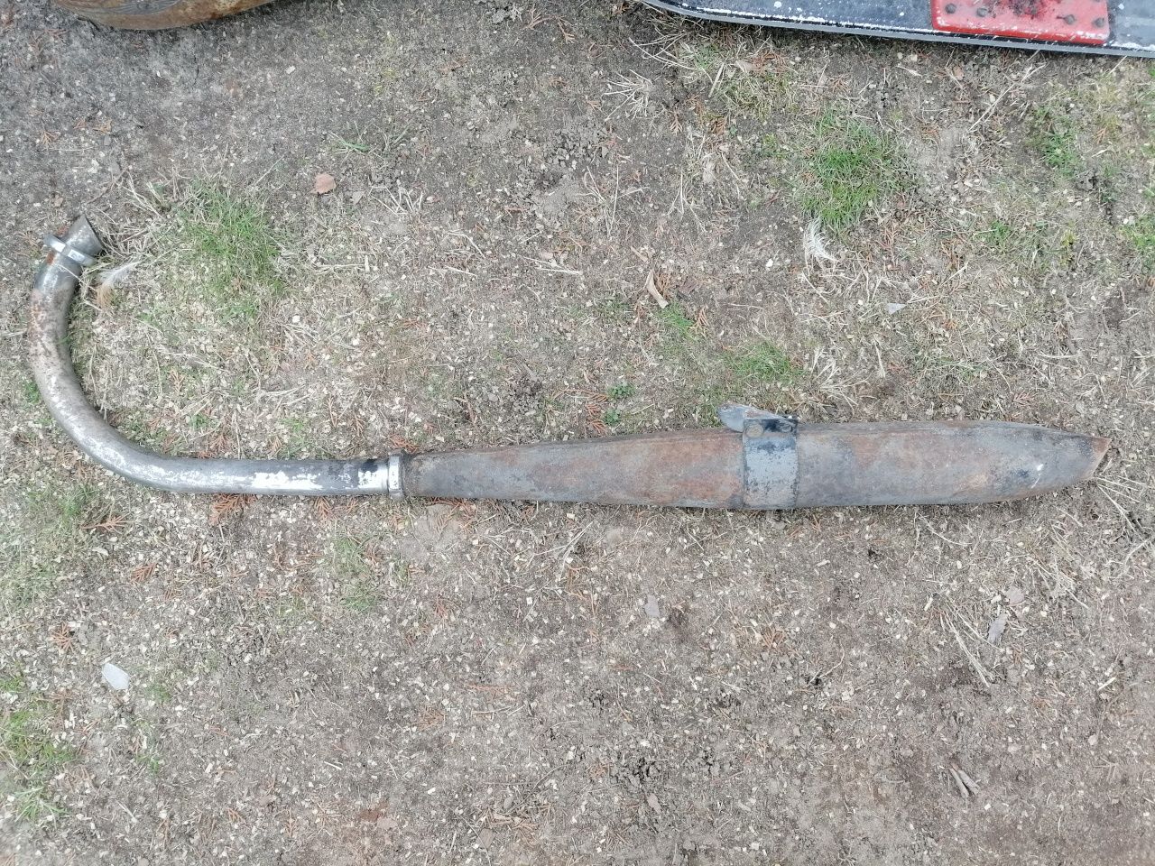 Zbiornik paliwa jawa cz 175 250 tłumik wydech wsk kolanko wsk 125 350