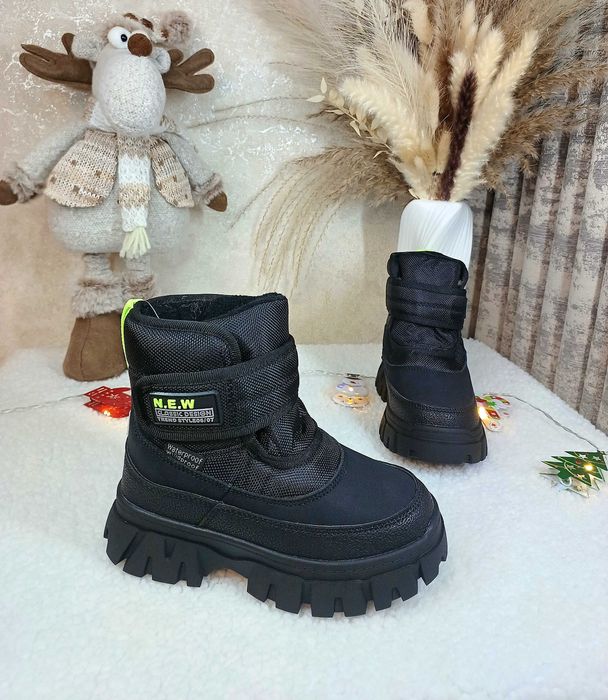 Дитячі зимові чоботи черевики Томм для хлопчика 28 29 30 31 32 дутіки