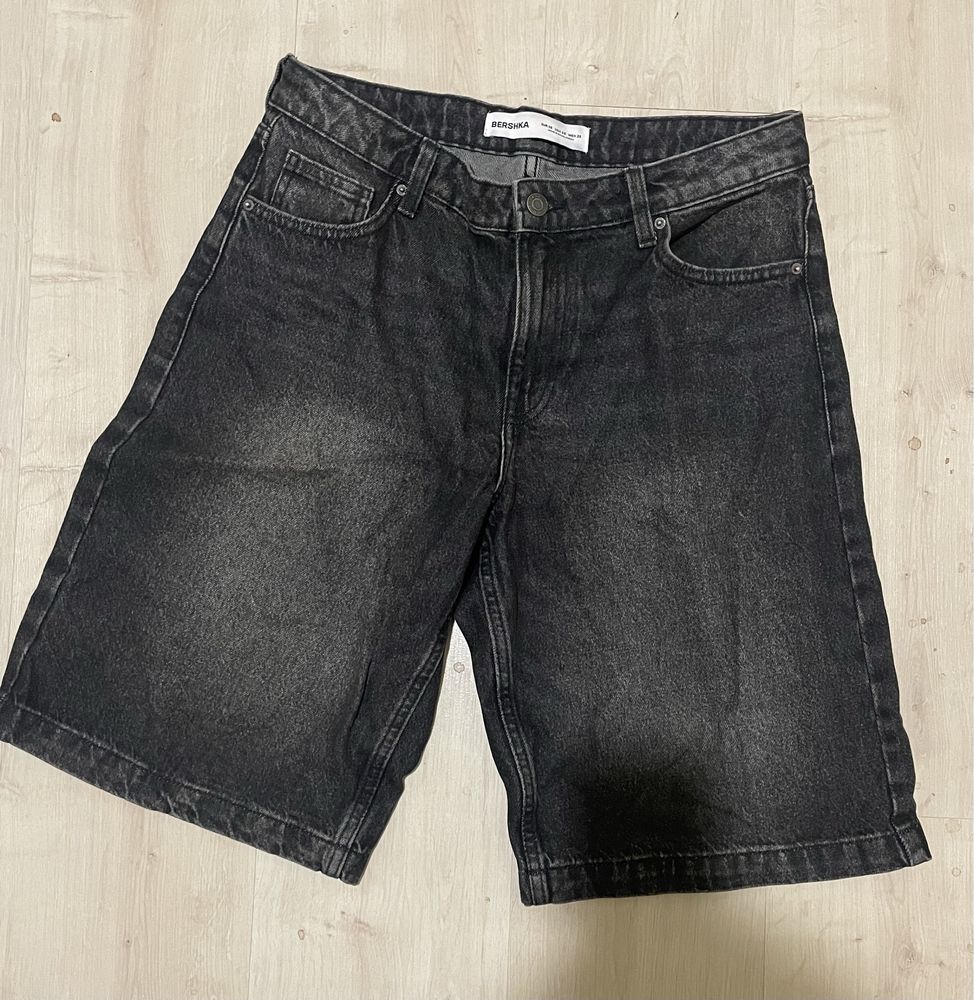 бершка бегги шорты bershka bаggi shorts