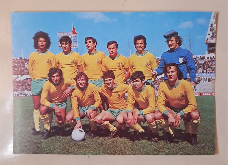 Postal equipa do Clube Desportivo do Montijo, Clube do Cromo.