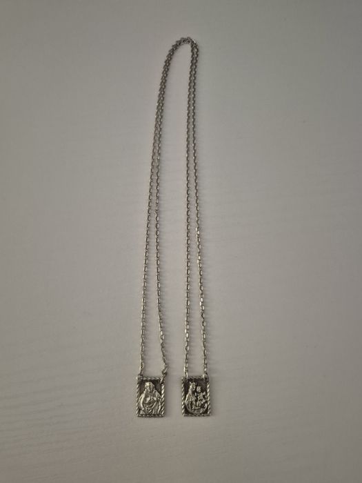 Escapulário de prata legítimo