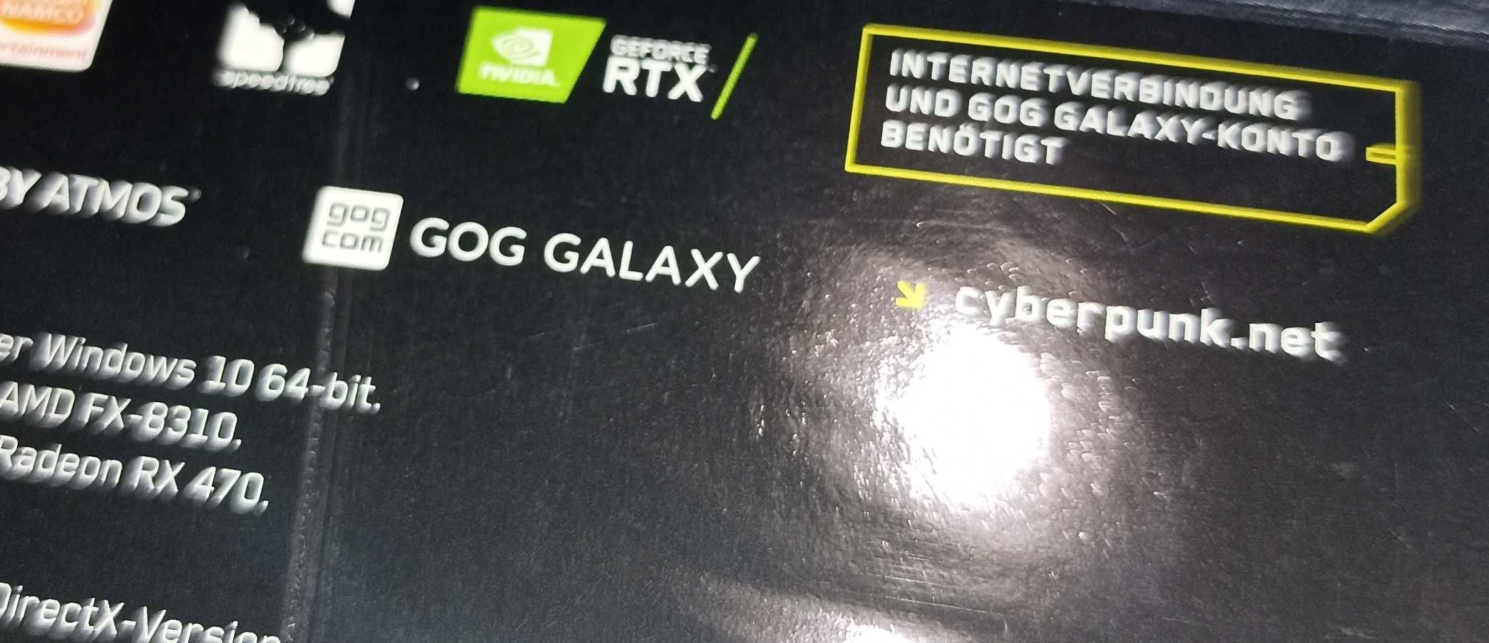 CyberPunk PC na komputer po polsku, GOG, nowa, OST, mapa, naklejki...