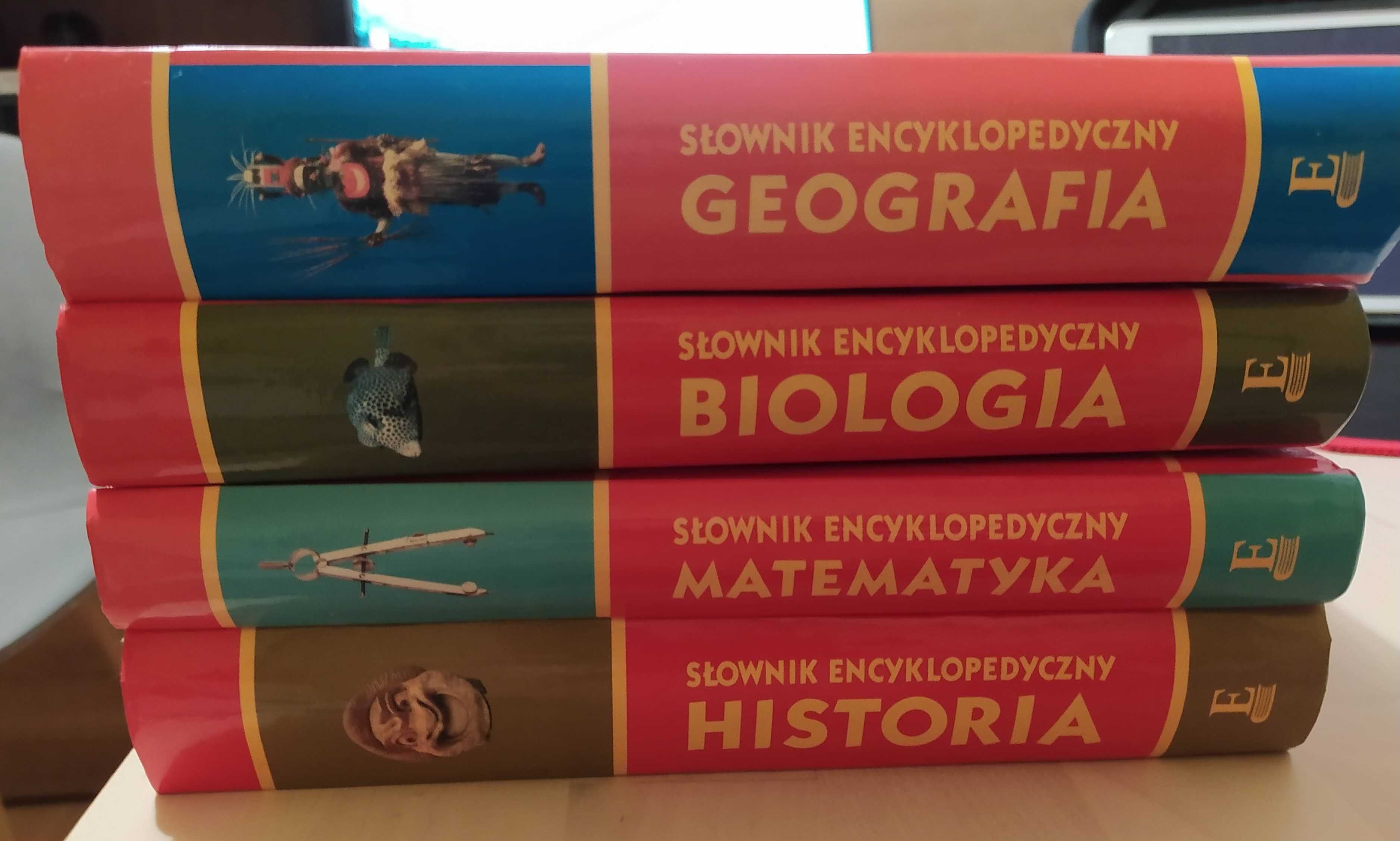 Słowniki encyklopedyczne Geografia, Biologia, Matematyka, Historia