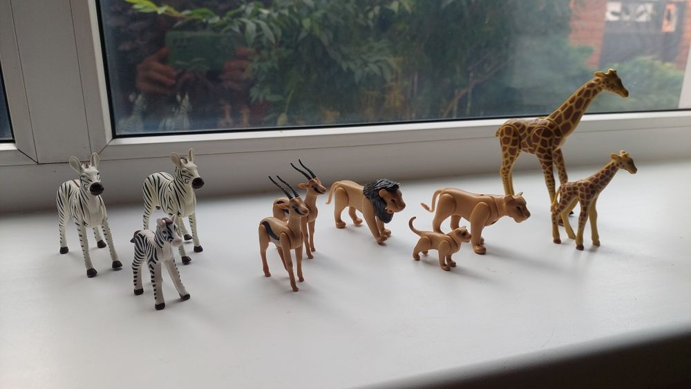 Playmobil тварини, сім'ї