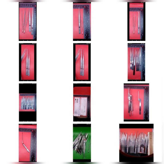 Пінцети стоматологічні, хірургічні.