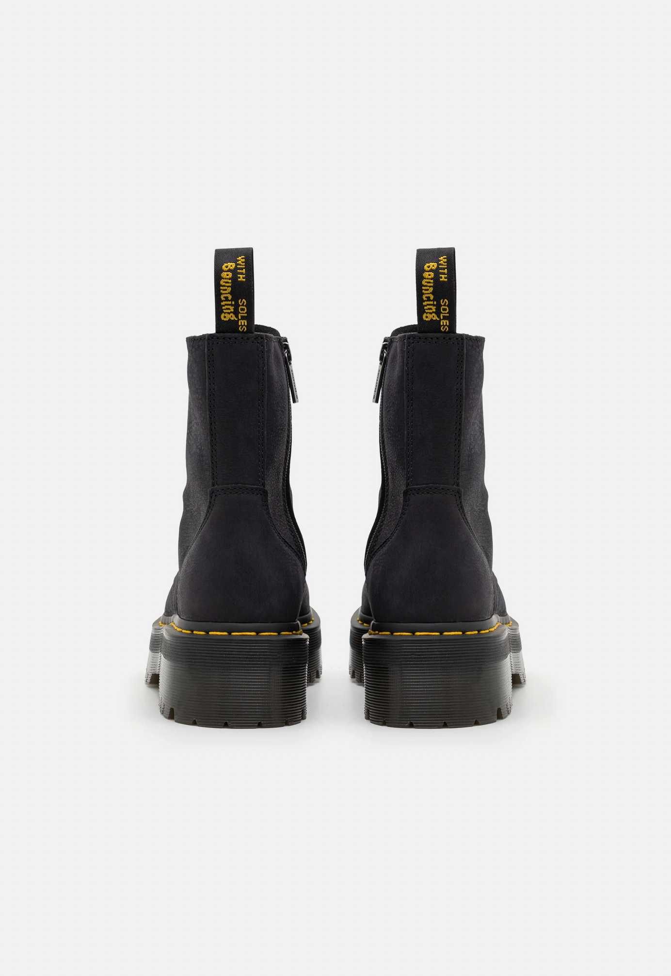 Dr. Martens JADON Botki Glany na platformie skórzane 35 36