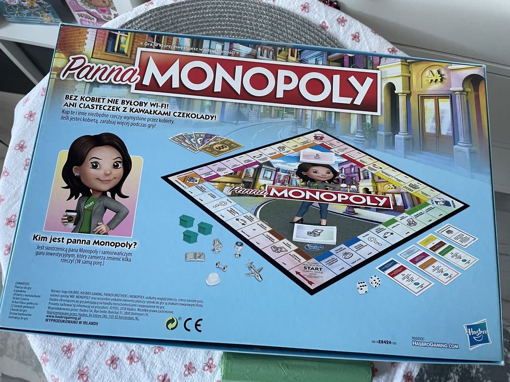 Gra edukacyjna Panna Monopoly